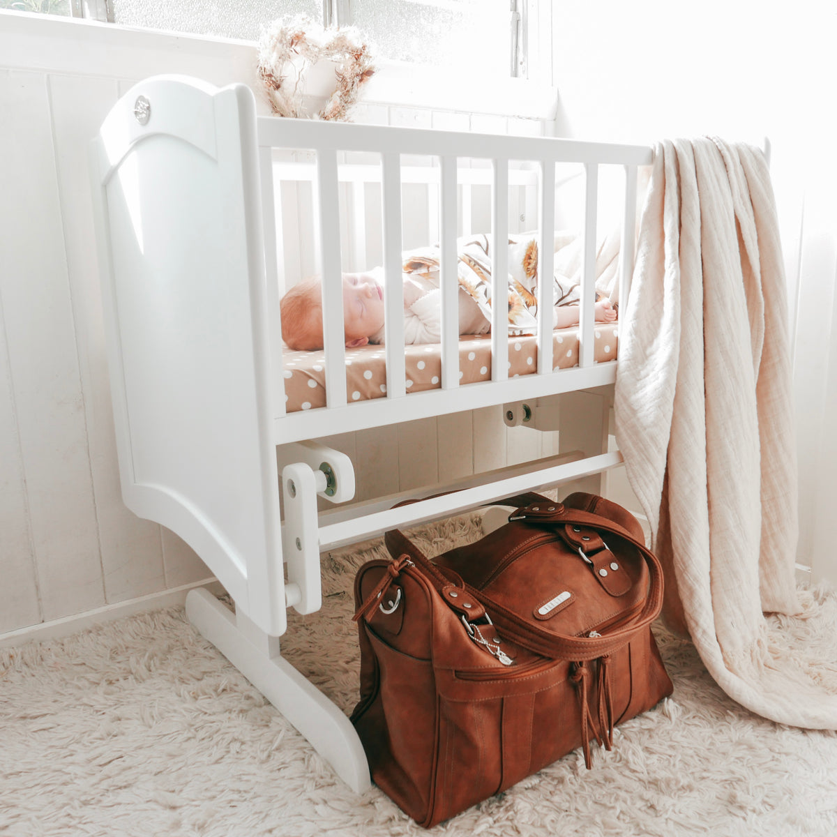 Infant rocking bed online