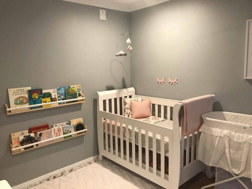 Stacey's Cloud 9 Baby Girl's Bedroom Reveal