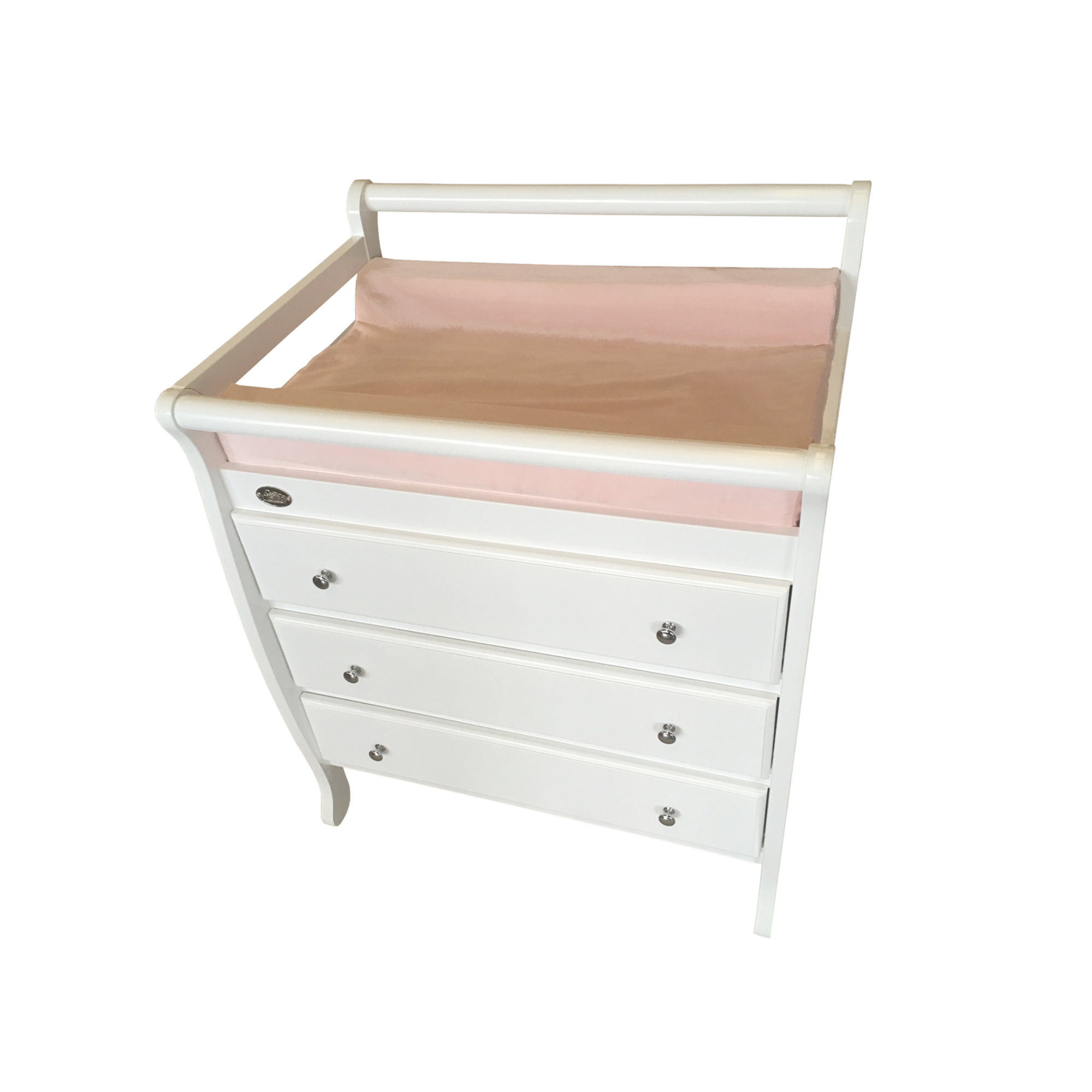 3 Drawer Change Table with Change Mat Cover